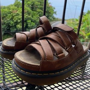 Vintage Doc Marten Platform Sandals
